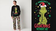Dr. Seuss Grinch Pajama Set (Image via JCPenney's)